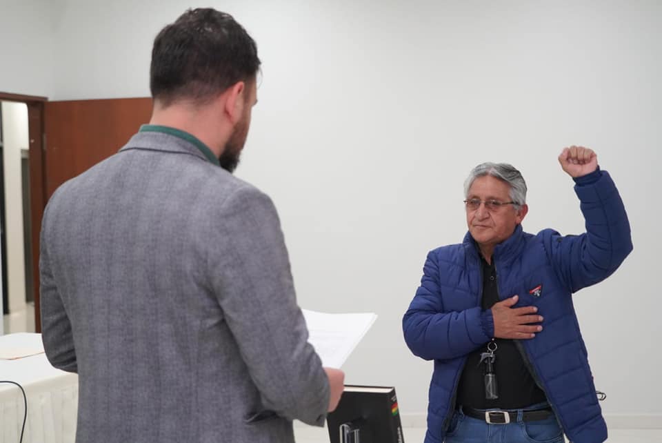 Ismael Téllez Jiménez es posesionado como nuevo viceministro de Régimen Interior y Policía 