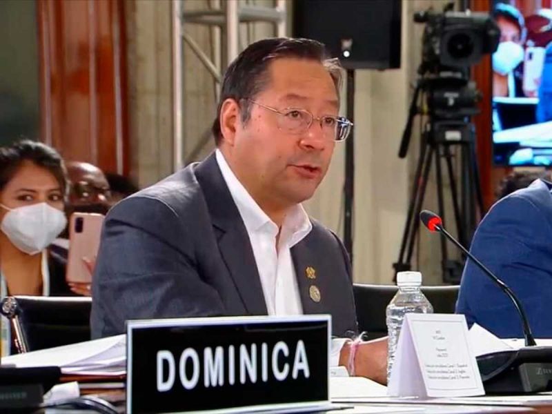 El presidente Luis Arce será el tercer orador en la VII Cumbre de la Celac