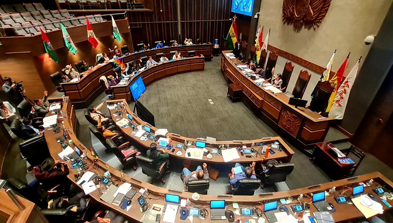 Senado viabiliza financiamiento de $us 130 millones para programas de agua en cinco departamentos