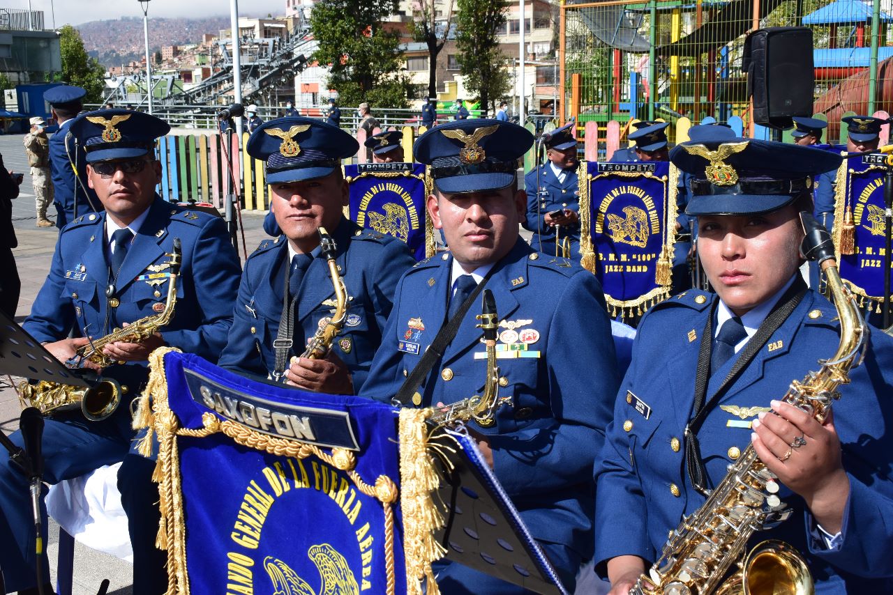 La Fuerza Aérea celebra su centenario con su primer “Concierto de Gala” en La Paz