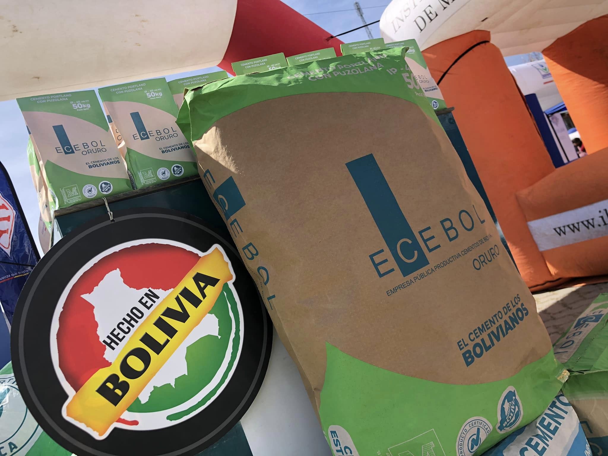 Estatal Ecebol eleva a Bs 275 millones sus ingresos por ventas de cemento y clinker 