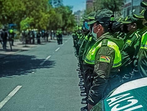 Desplazan 500 policías para garantizar la seguridad en el Jisk’a Anata de La Paz