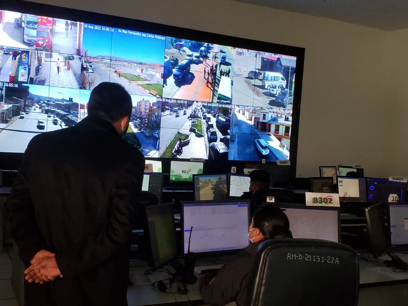 Gobierno destinó más de Bs 53 millones en el Proyecto “emblemático” BOL-110 para luchar contra la inseguridad en Oruro