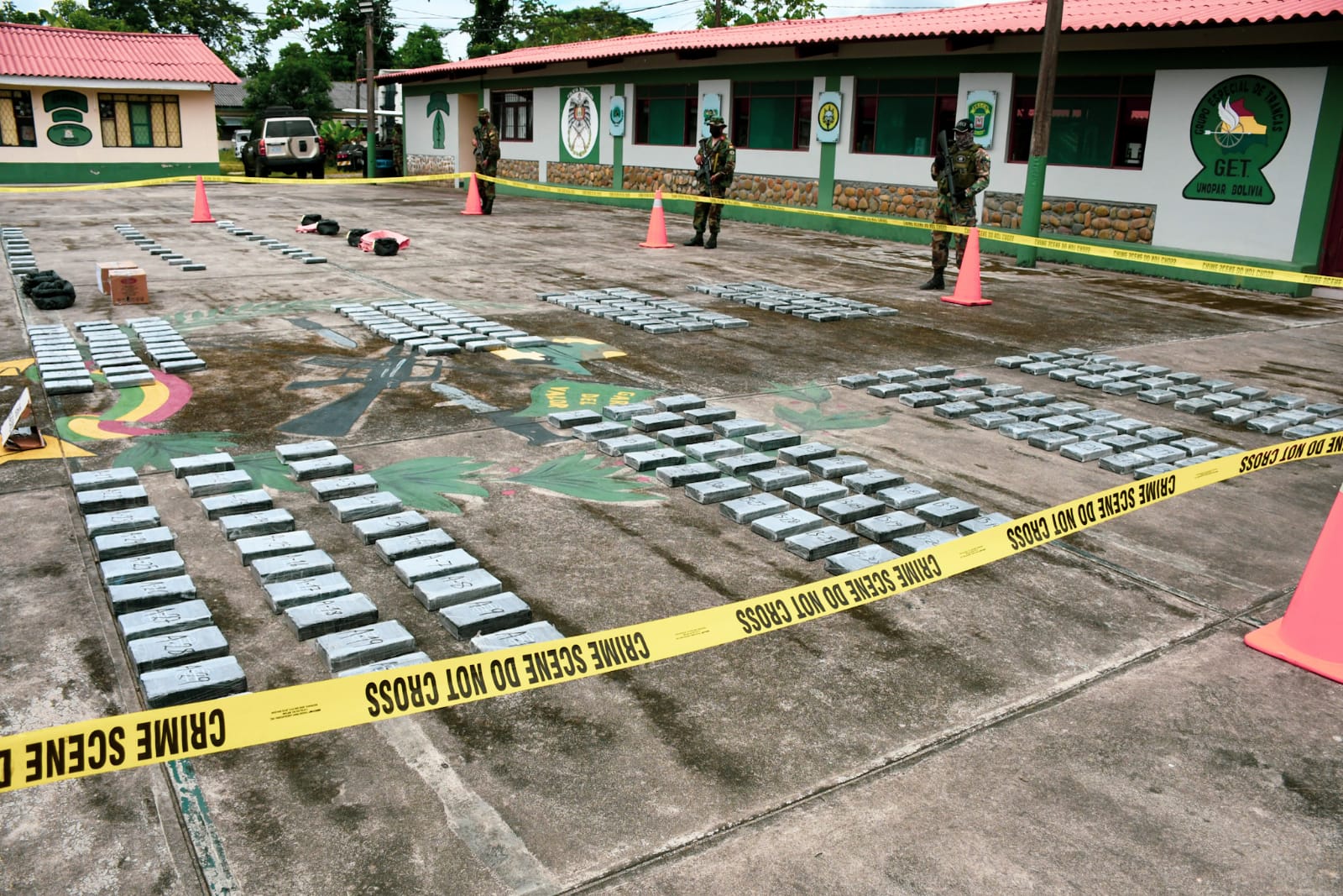 Fuerza Antidroga incauta más de 312 kilos de droga y aprehende a un hombre en Cochabamba