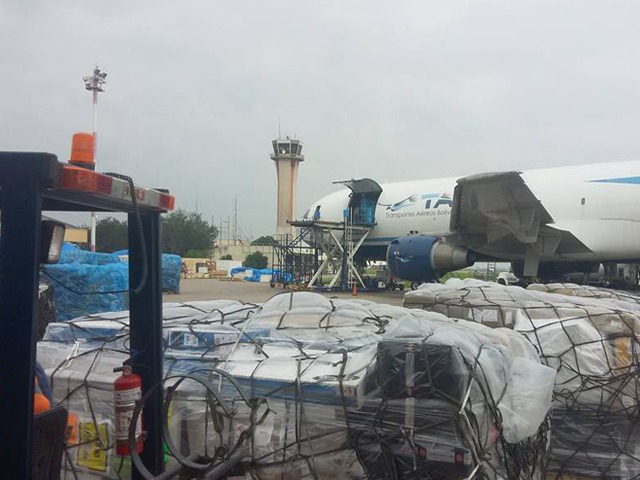TAB transportó en enero 290.000 kilogramos de carga garantizando la conexión económica de Bolivia con otros países