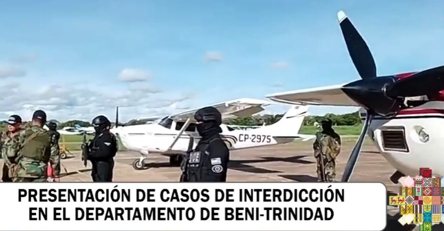 En Beni secuestran cuatro avionetas y afectan patrimonio del narcotráfico en cerca de un millón de dólares