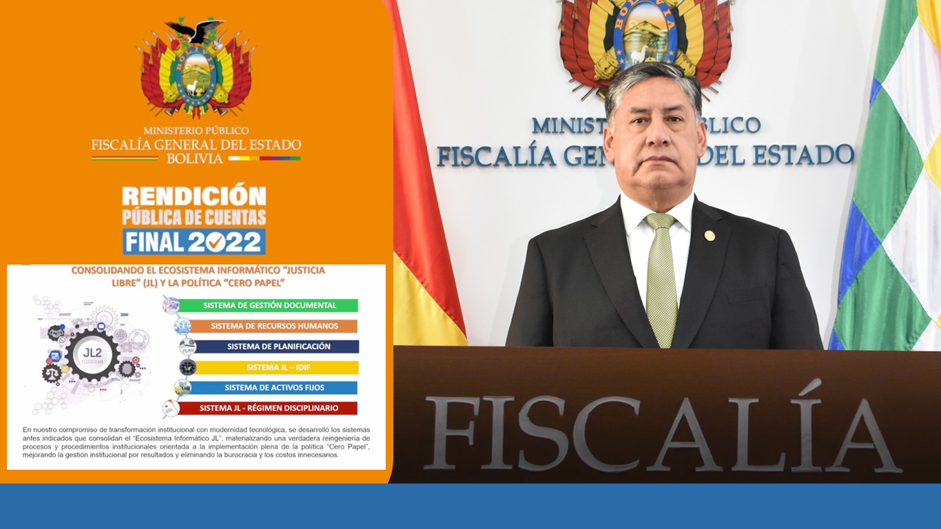 FGE afirma que el Sistema “Justicia Libre” permitió agilizar los procesos penales en 2022