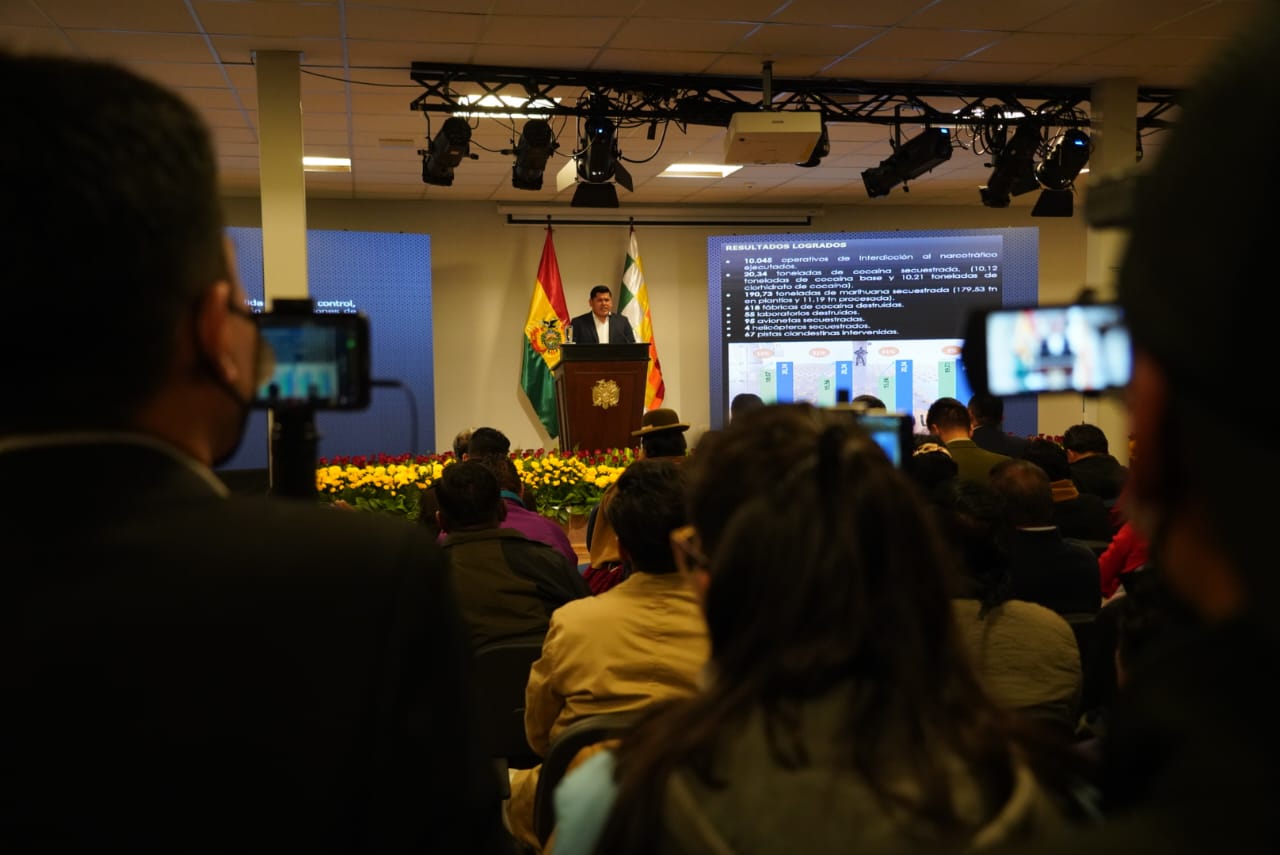 Viceministro Mamani remarca que la lucha contra el narcotráfico es una prioridad para el Gobierno