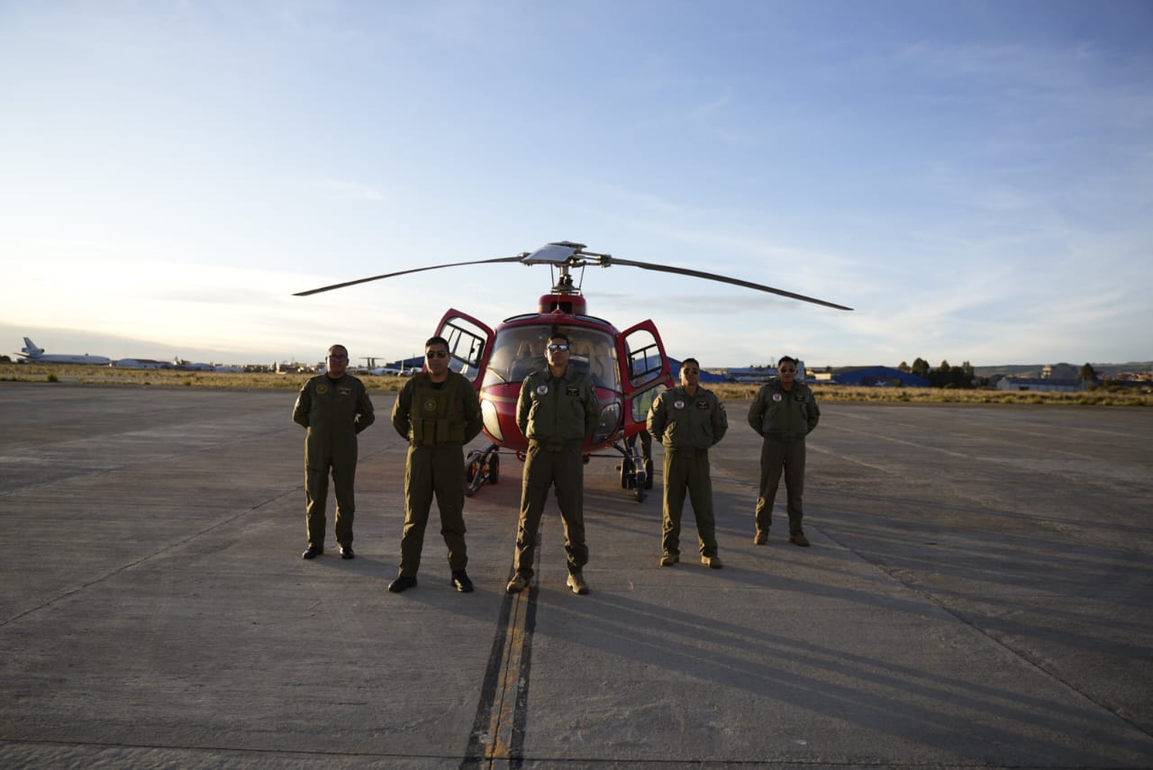 Gobierno aguarda que la alcaldía de El Alto cubra los costos de Bs 600.000 del helicóptero que patrullará la ciudad