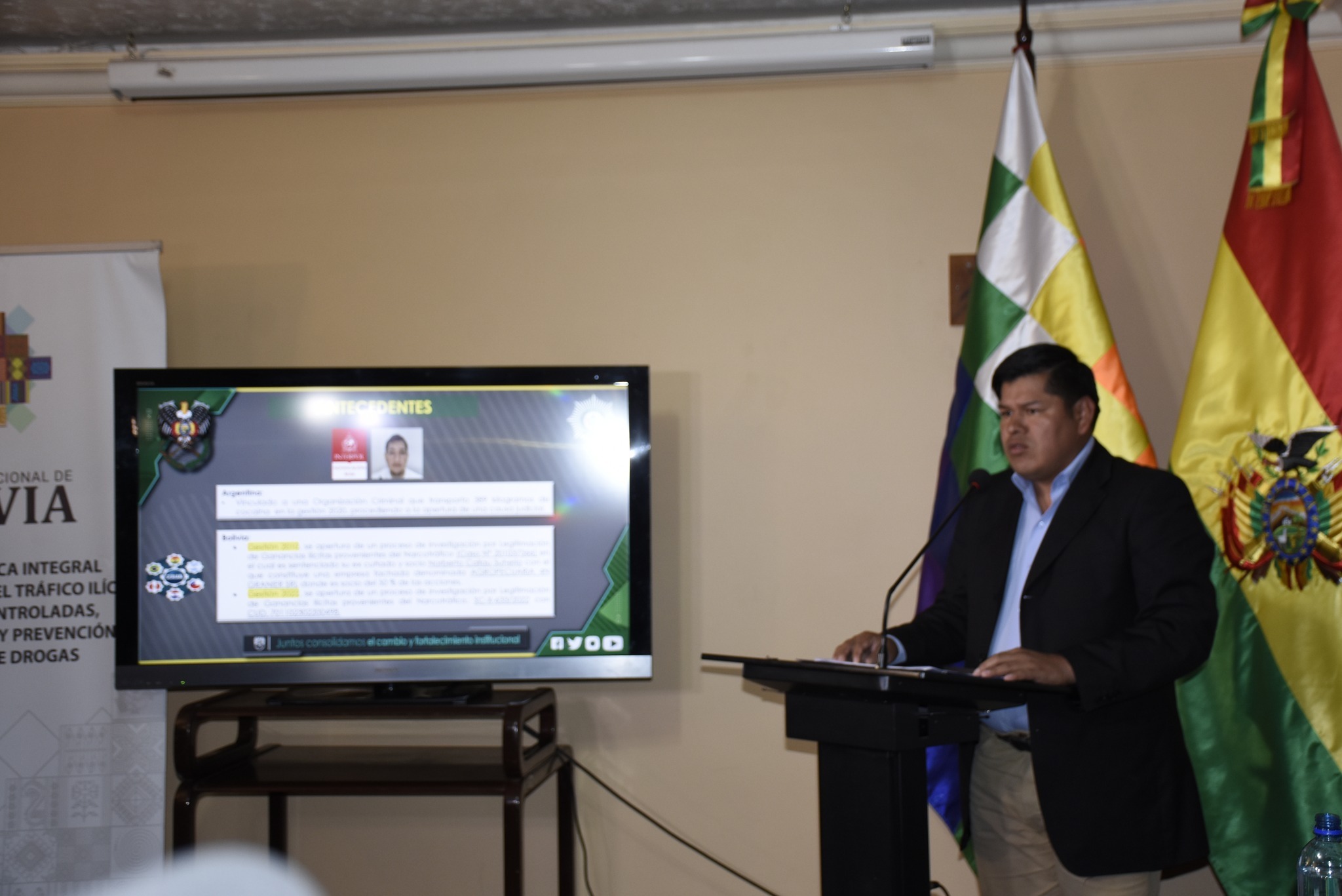 Operativo antidroga trinacional captura al boliviano que lideraba una organización criminal transnacional