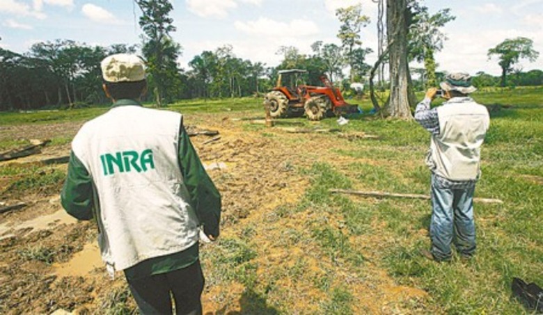 INRA: Predio de Santagro pertenece al Estado y está dentro de la reserva forestal de Guarayos