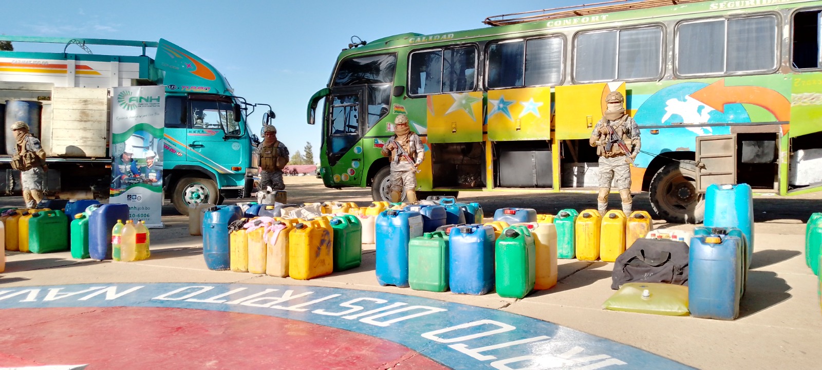 Ministro de Defensa: Con trabajo interinstitucional y apoyo militar se pretende poner fin al contrabando de combustibles