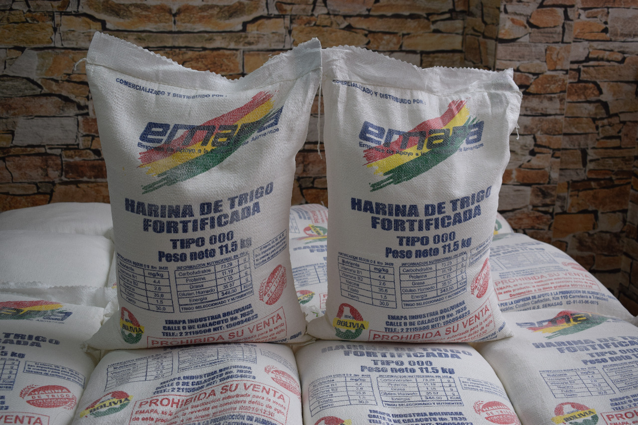 Emapa prevé distribuir 3,2 millones de quintales de maíz y 2 millones de harina a los sectores pecuario y panadero