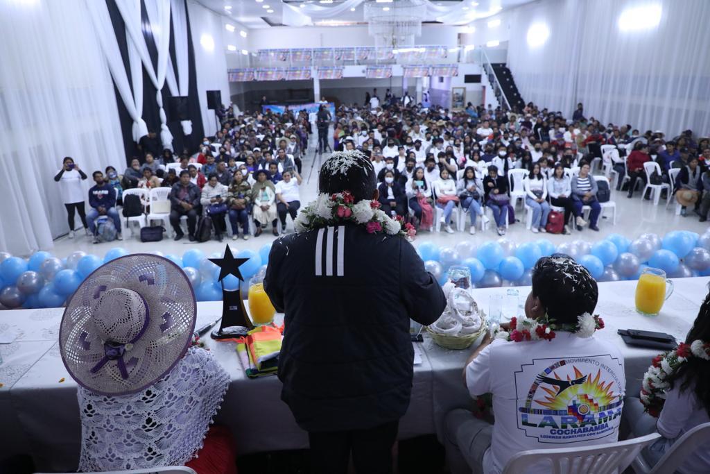 Choquehuanca asegura que se necesita de líderes que “no piensen en ellos mismos, sino en su pueblo”