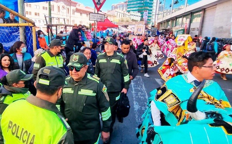 La Policía atendió 189 casos durante la festividad de Gran Poder, 28% menos de los atendidos en 2022