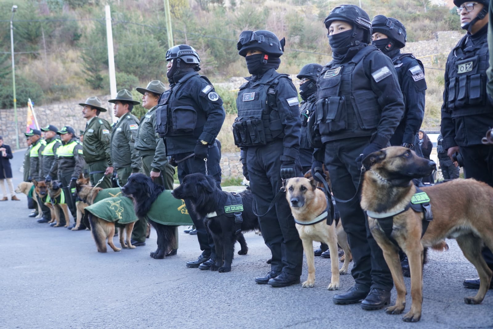 Conmemoran el aniversario 58 del Centro de Adiestramiento de Canes de la Policía