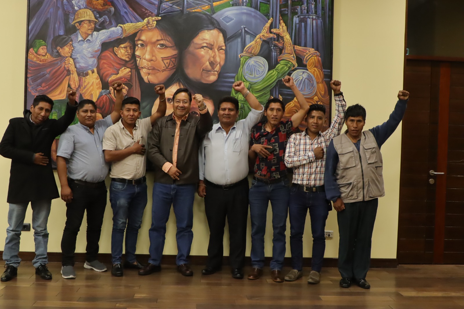 Presidente e interculturales ratifican “unidad inquebrantable”