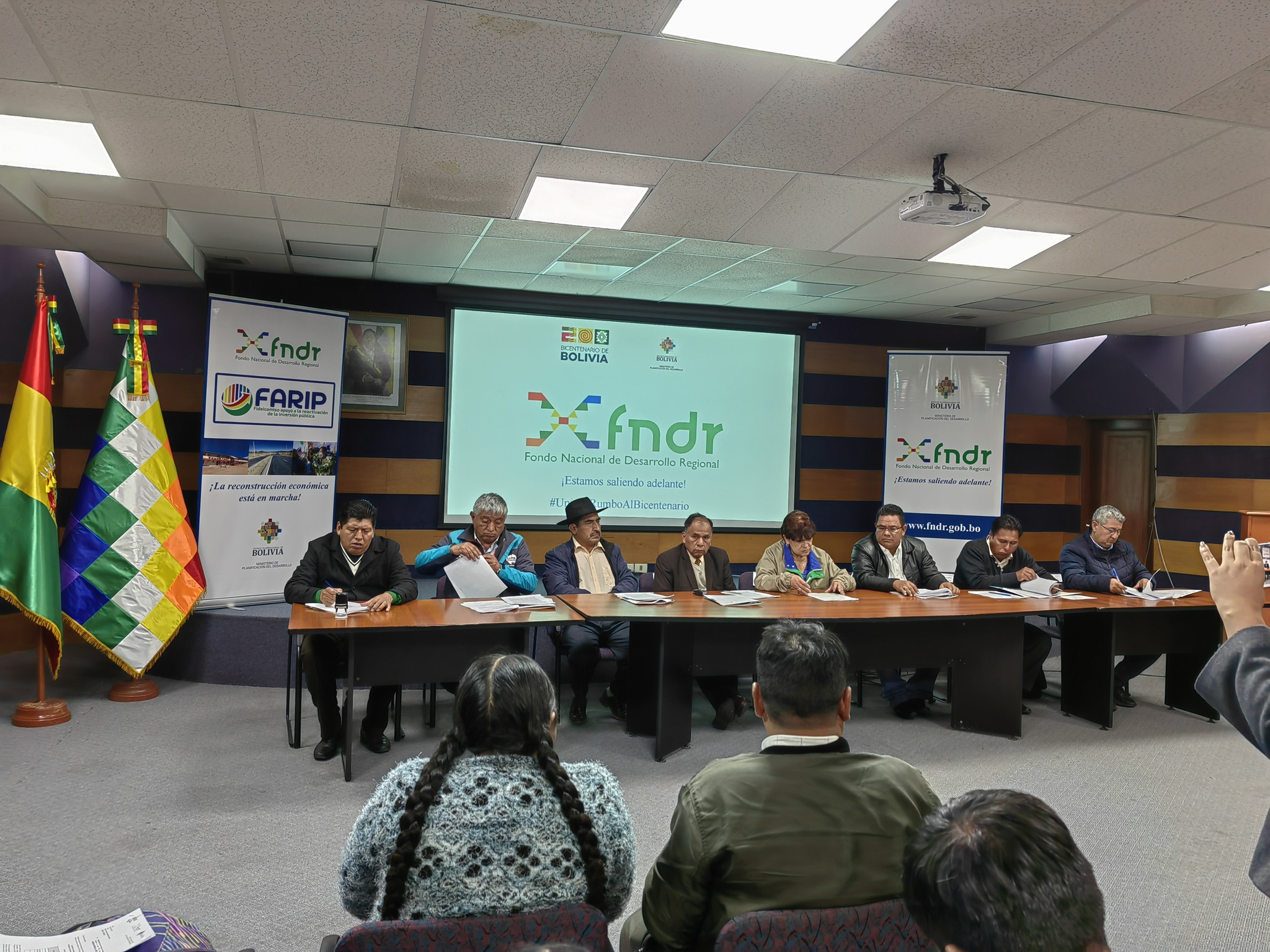 FNDR concreta financiamiento para siete municipios por Bs 29,9 millones