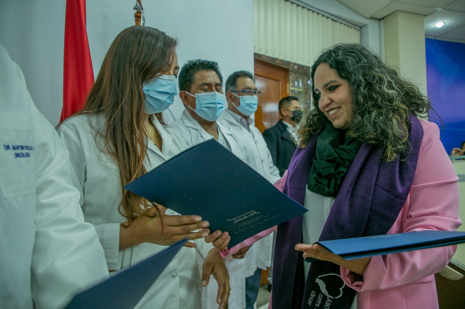 Gobierno atiende necesidades de pacientes con cáncer del Hospital de Clínicas con asignación de 13 ítems 