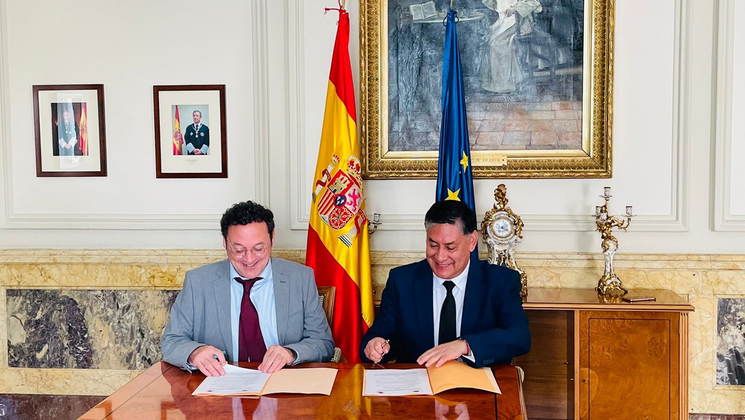 Bolivia y España acuerdan cooperación en la lucha contra la delincuencia organizada transnacional