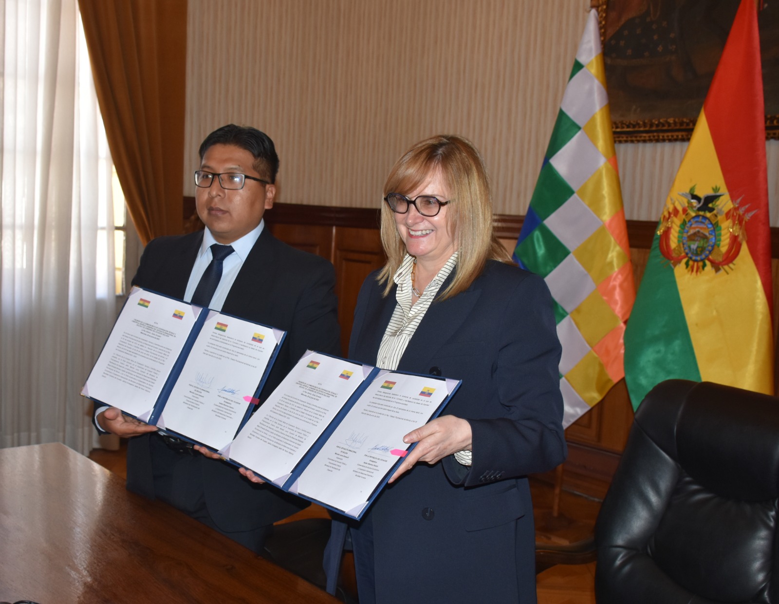 Bolivia y Ecuador aprueban Programa de Cooperación Técnica y Científica