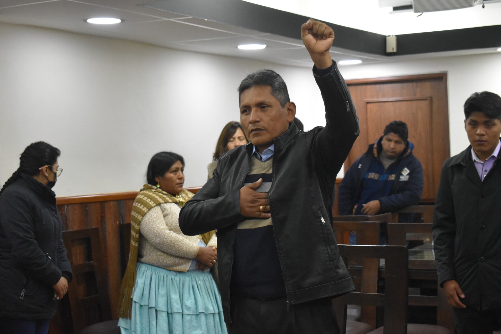 El nuevo viceministro de Coca y Desarrollo Integral, Jesús Chipana. Foto: MDRyT.