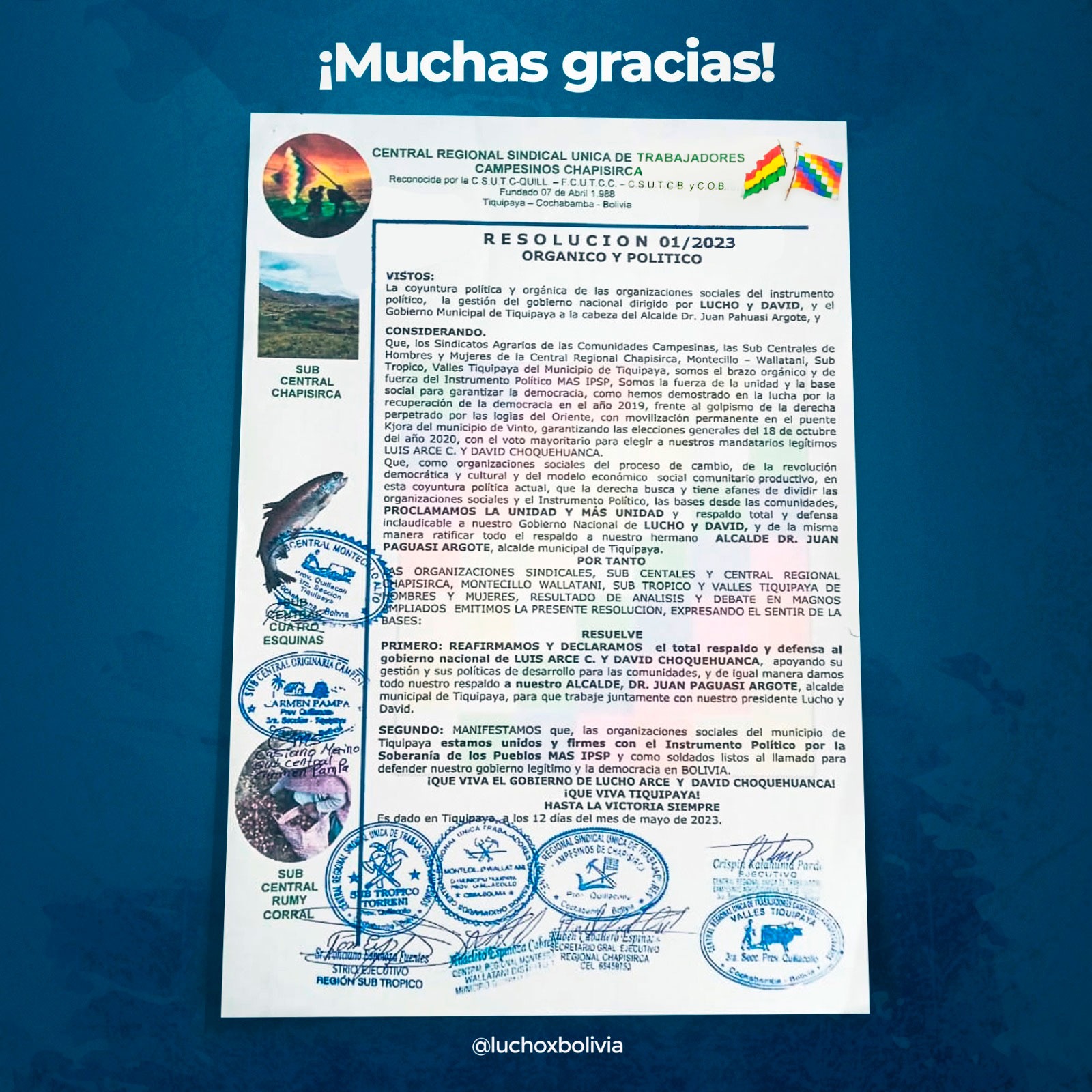 Presidente afirma que en la unidad se encuentra la fortaleza