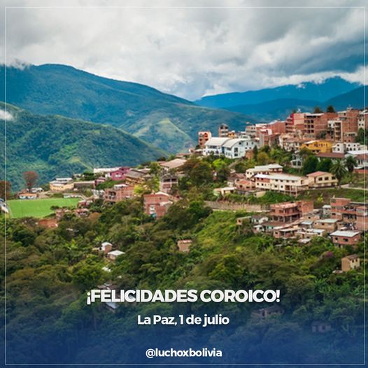 Presidente felicita a Coroico, Irupana, Chulumani y Coripata por su aniversario y destaca su potencial producción 