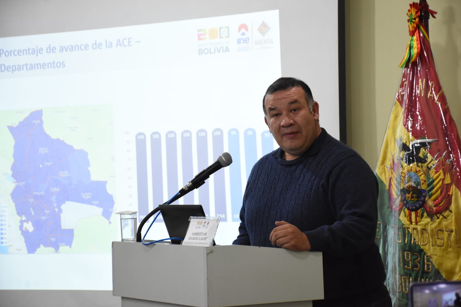 Actualización Cartográfica llega al 98,5% de avance en Bolivia, sólo faltan tres departamentos