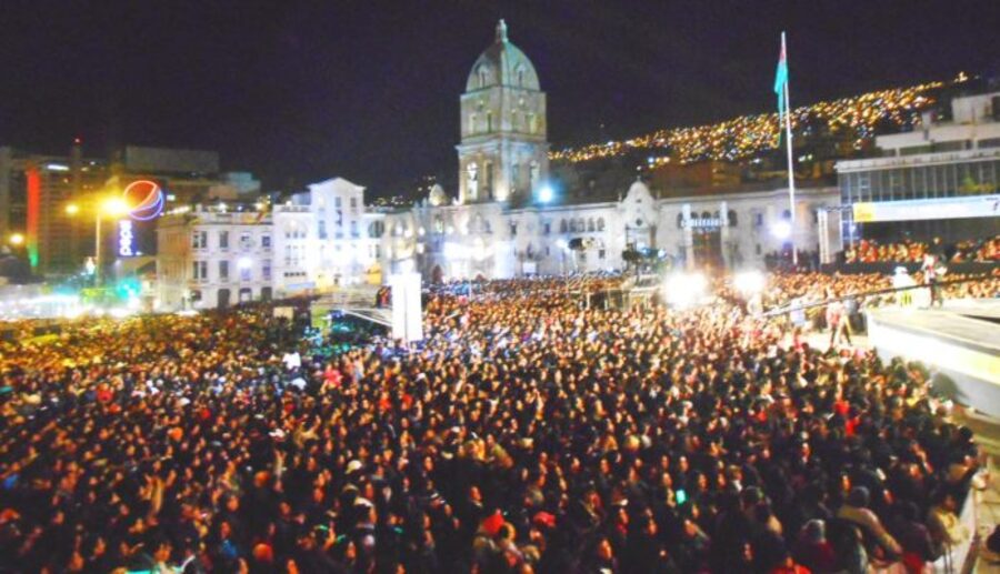 Pérez del Castillo cuestiona que la alcaldía paceña gaste entre Bs 700.000 y Bs 1,4 millones en la verbena