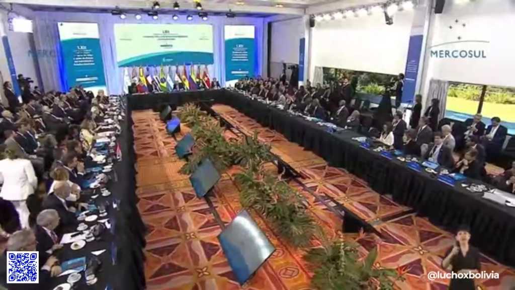 La 62 Cumbre de Jefes y Jefas de Estado del Mercosur y Estados Asociados. Captura.