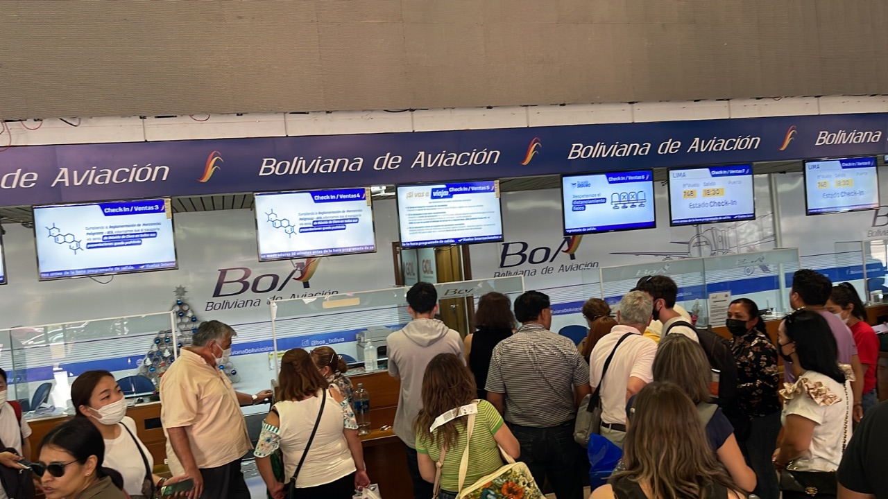 BoA confirma que este domingo se realiza el vuelo Madrid-Viru Viru