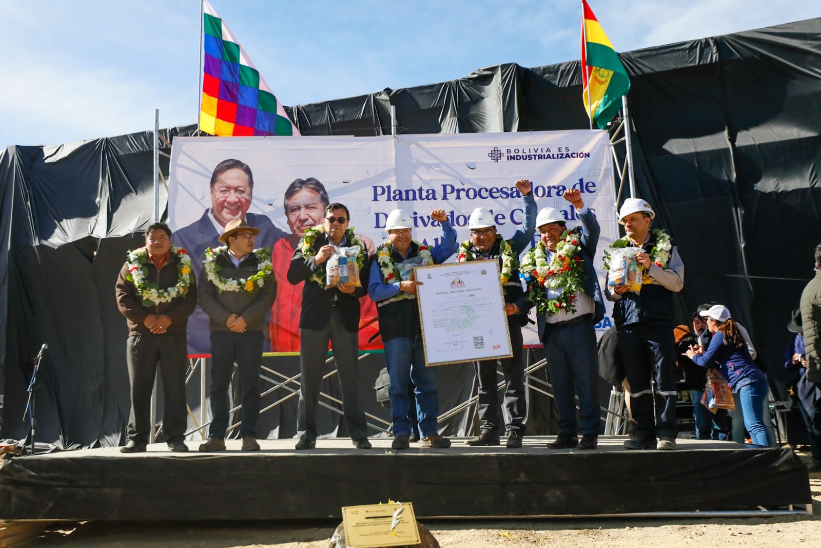 En Viacha empieza construcción de la planta procesadora de cereales y almendra con inversión de Bs 24,6 millones