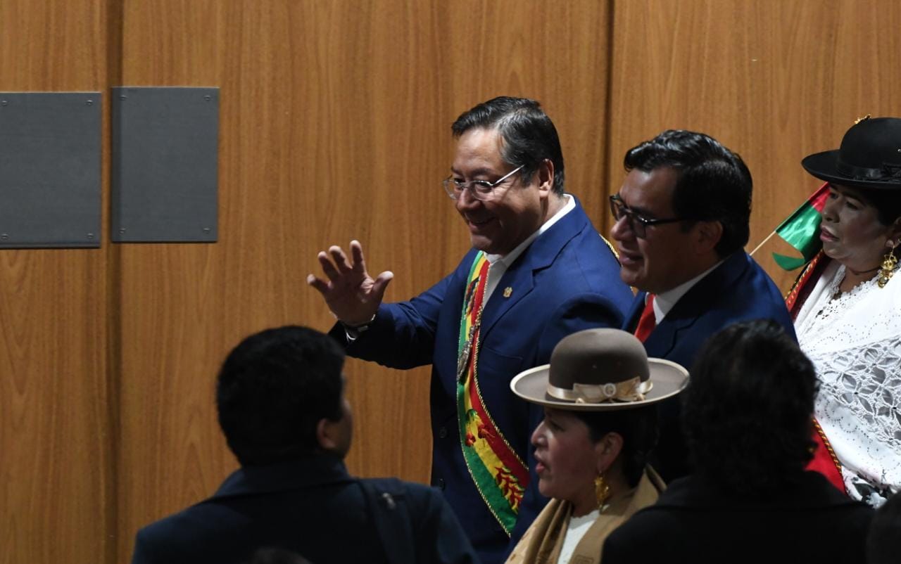 Arce destaca avances en la Marcha al Norte y define como “necesidad imperiosa” la conexión La Paz-Pando