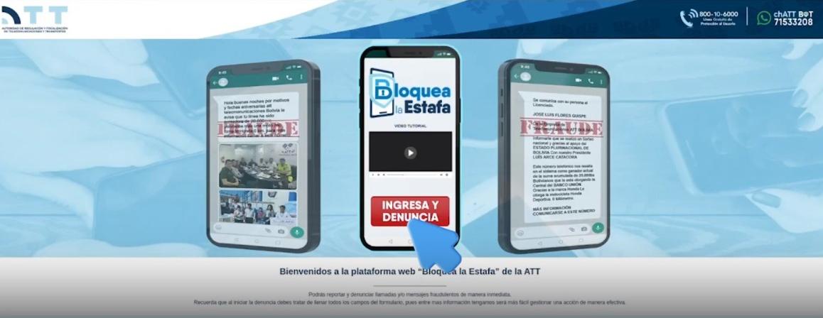 ATT bloqueó a 100 números de estafadores en línea en los últimos 10 días