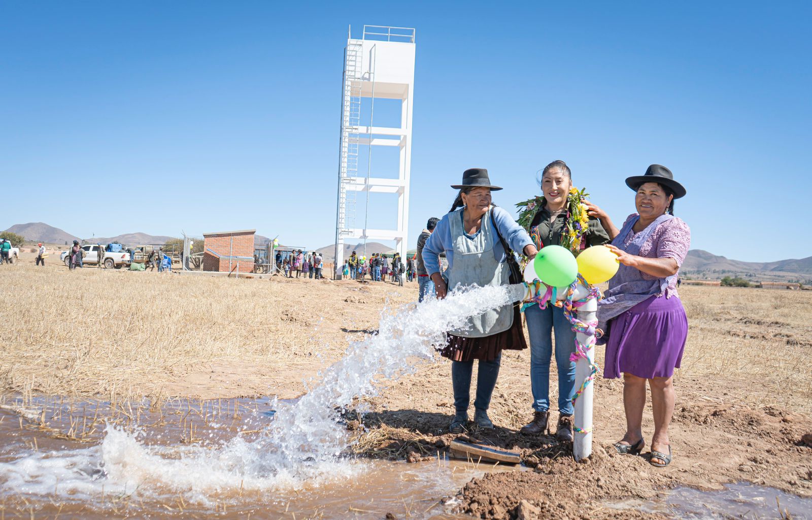 Mojocoya mejorará su producción agropecuaria con tres modernos sistemas de agua