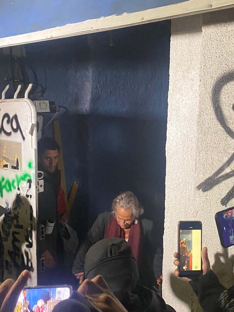 Amparo Carvajal abandona vigilia en el edificio de la Apdhb y se instalará el diálogo en los próximos días