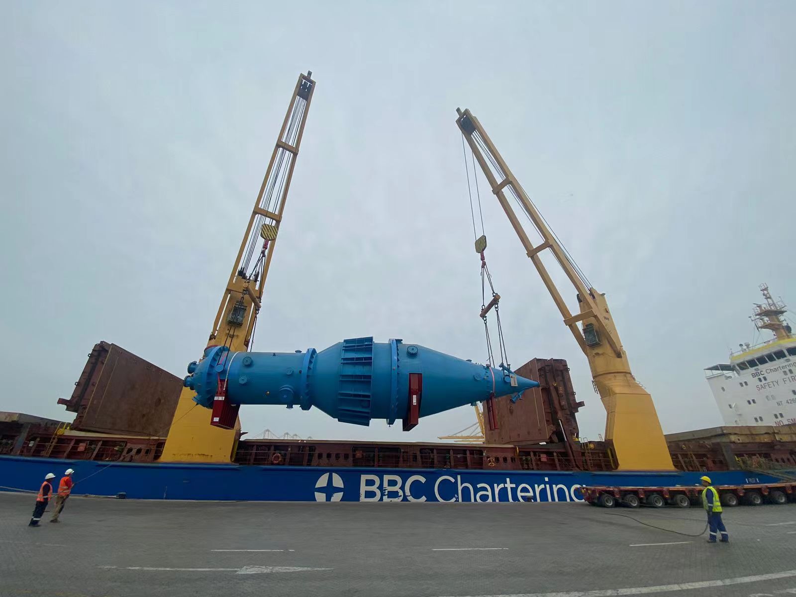 Reactor del Complejo Siderúrgico del Mutún arribará a Puerto Suárez a fines de este mes