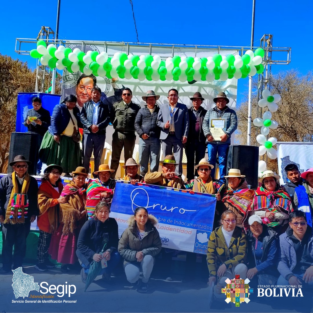 Segip declara a Caracollo como un municipio libre de indocumentados