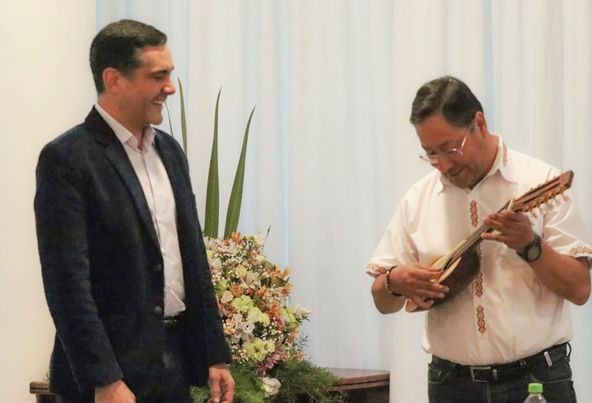 Arce escucha propuesta del empresariado cruceño y reafirma apuesta de “crecimiento con justicia social”