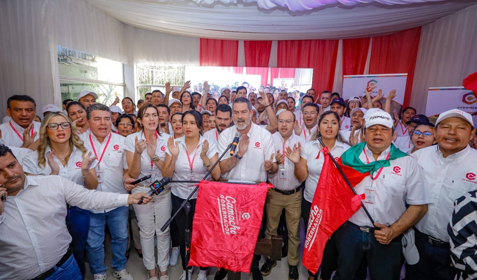 Analistas ven que Creemos de Camacho marcha al fracaso por su liderazgo caudillista y ausencia de proyecto político