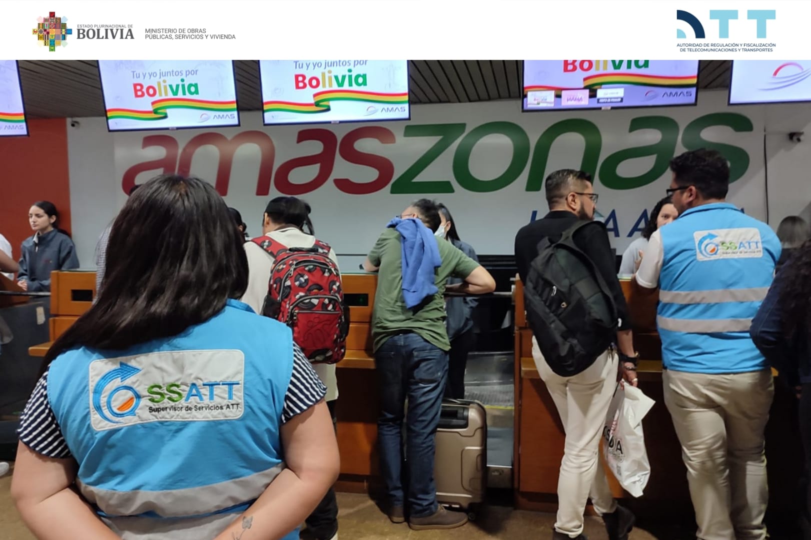 ATT despliega operativo para que Amaszonas cumpla compensaciones con usuarios afectados