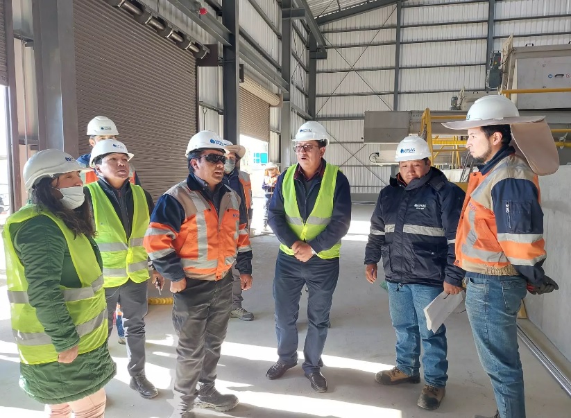 Construcción de la planta de tratamiento de aguas residuales de Puchukollo registra avance del 74%