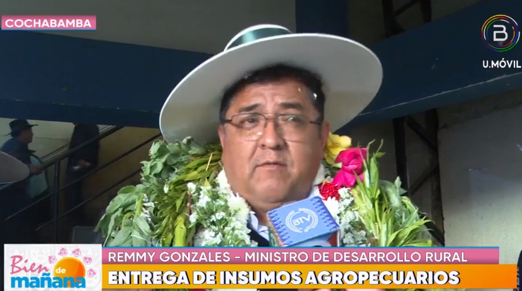 Gobierno entrega insumos agrícolas a 17 municipios de Cochabamba afectados por la sequía