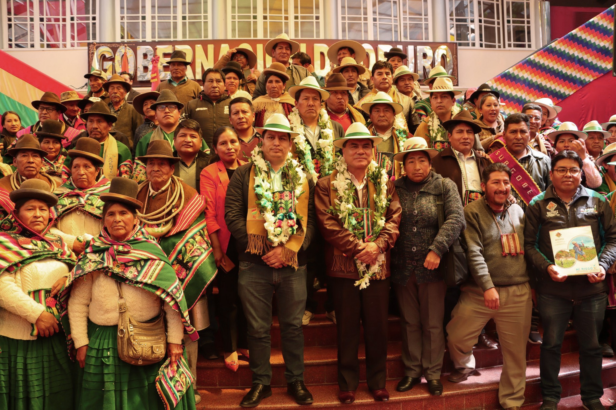 Corque y Santiago de Huari se beneficiarán con proyectos de manejo de cuencas de Bs 6,2 millones de inversión