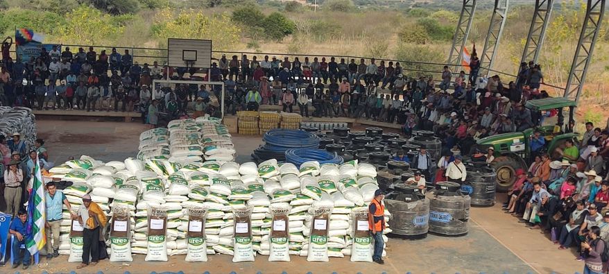 Sequía afecta a 248.962 familias, destinan más de Bs 61 millones en ayuda humanitaria