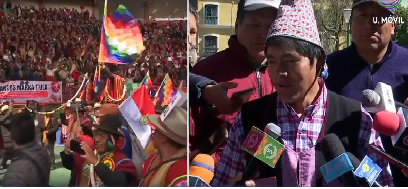 Dirigentes campesinos de Potosí denuncian que seguidores de Morales tenían el propósito de “romper” el Congreso de la CSUTCB