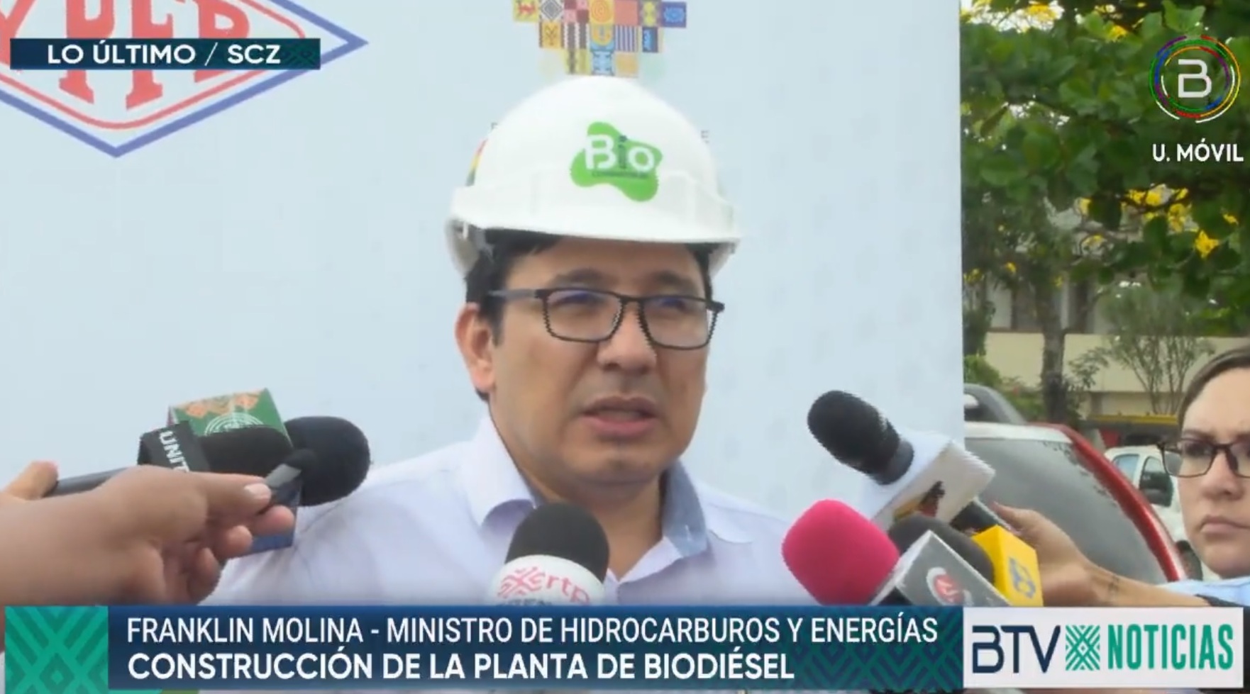 Planta de Biodiésel en Santa Cruz tiene 49% de avance en su construcción y proyecta inicio de operaciones en diciembre