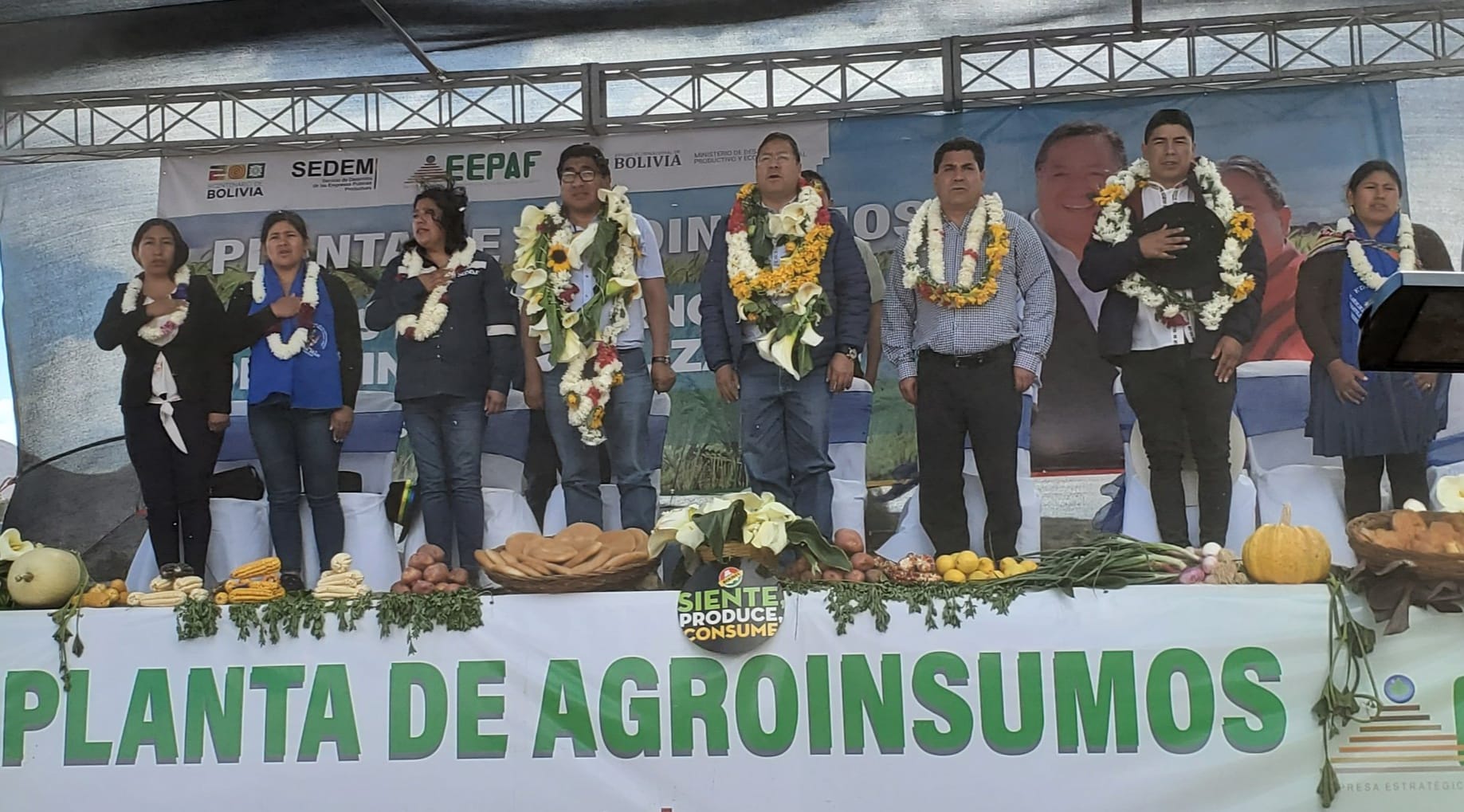 En Arani empieza la construcción de una Planta de Agroinsumos por Bs 44,6 millones 