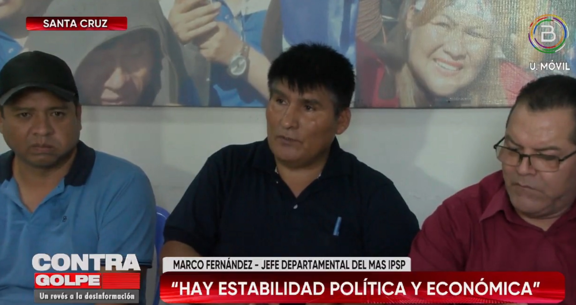 MAS Santa Cruz exhorta a la Dirección Nacional a consensuar con el Pacto de Unidad la sede del próximo congreso